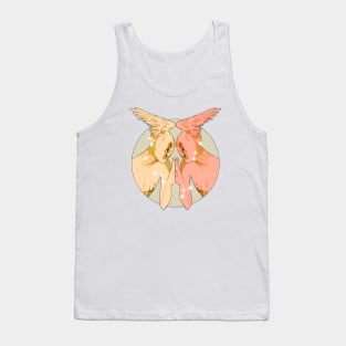 Angels touching palms Tank Top